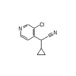 2-(3-Chloropyridin-4-yl)-2-cyclopropylacetonitrile