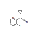 2-Cyclopropyl-2-(3-iodopyridin-2-yl)acetonitrile