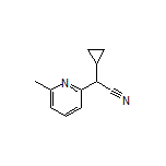 2-Cyclopropyl-2-(6-methylpyridin-2-yl)acetonitrile