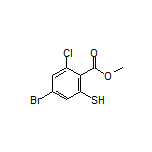 Methyl 4-Bromo-2-chloro-6-mercaptobenzoate