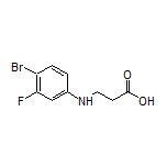 3-[(4-Bromo-3-fluorophenyl)amino]propanoic Acid