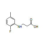 3-[(2-Fluoro-5-methylphenyl)amino]propanoic Acid