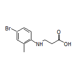 3-[(4-Bromo-2-methylphenyl)amino]propanoic Acid