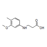 3-[(3-Methoxy-4-methylphenyl)amino]propanoic Acid