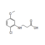 3-[(2-Chloro-5-methoxyphenyl)amino]propanoic Acid