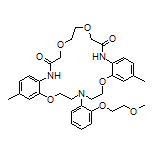 22-[2-(2-Methoxyethoxy)phenyl]-2,17-dimethyl-9,10,21,22,23,24-hexahydro-5H,12H,20H-dibenzo[h,q][1,4,10,16]tetraoxa[7,13,19]triazacyclohenicosine-6,13(7H,14H)-dione