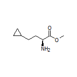 Methyl (S)-2-Amino-4-cyclopropylbutanoate