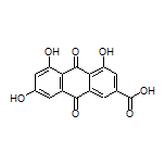 4,5,7-Trihydroxy-9,10-dioxo-9,10-dihydroanthracene-2-carboxylic Acid