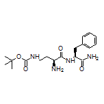 (S)-2-Amino-N-[(S)-1-amino-1-oxo-3-phenylpropan-2-yl]-4-(Boc-amino)butanamide