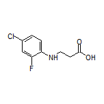 3-[(4-Chloro-2-fluorophenyl)amino]propanoic Acid