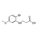 3-[(2-Bromo-5-methoxyphenyl)amino]propanoic Acid