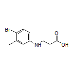 3-[(4-Bromo-3-methylphenyl)amino]propanoic Acid