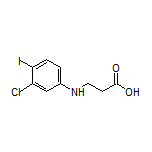 3-[(3-Chloro-4-iodophenyl)amino]propanoic Acid