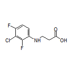 3-[(3-Chloro-2,4-difluorophenyl)amino]propanoic Acid