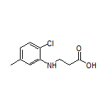 3-[(2-Chloro-5-methylphenyl)amino]propanoic Acid