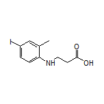 3-[(4-Iodo-2-methylphenyl)amino]propanoic Acid