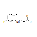 3-[(5-Iodo-2-methylphenyl)amino]propanoic Acid