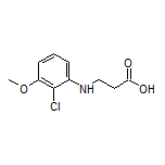 3-[(2-Chloro-3-methoxyphenyl)amino]propanoic Acid