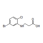 3-[(5-Bromo-2-chlorophenyl)amino]propanoic Acid