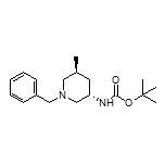 (3S,5S)-1-Benzyl-N-Boc-5-methylpiperidin-3-amine