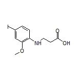 3-[(4-Iodo-2-methoxyphenyl)amino]propanoic Acid