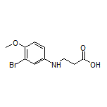 3-[(3-Bromo-4-methoxyphenyl)amino]propanoic Acid