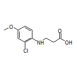 3-[(2-Chloro-4-methoxyphenyl)amino]propanoic Acid