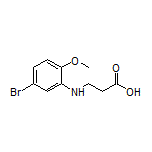 3-[(5-Bromo-2-methoxyphenyl)amino]propanoic Acid