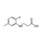 3-[(2-Iodo-5-methylphenyl)amino]propanoic Acid