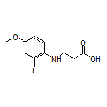 3-[(2-Fluoro-4-methoxyphenyl)amino]propanoic Acid