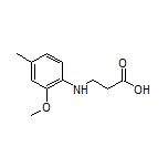 3-[(2-Methoxy-4-methylphenyl)amino]propanoic Acid