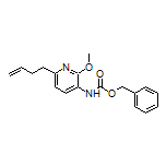 N-Cbz-6-(but-3-en-1-yl)-2-methoxypyridin-3-amine