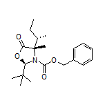 (2R,4S)-3-Cbz-4-[(S)-sec-butyl]-2-(tert-butyl)-4-methyloxazolidin-5-one