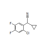 2-(2-Chloro-4,5-difluorophenyl)-2-cyclopropylacetonitrile