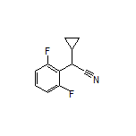 2-Cyclopropyl-2-(2,6-difluorophenyl)acetonitrile