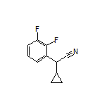 2-Cyclopropyl-2-(2,3-difluorophenyl)acetonitrile