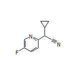 2-Cyclopropyl-2-(5-fluoropyridin-2-yl)acetonitrile