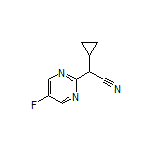 2-Cyclopropyl-2-(5-fluoropyrimidin-2-yl)acetonitrile