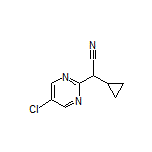 2-(5-Chloropyrimidin-2-yl)-2-cyclopropylacetonitrile