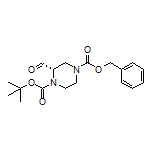 (S)-1-Boc-4-Cbz-piperazine-2-carbaldehyde