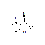 2-(2-Chloro-6-fluorophenyl)-2-cyclopropylacetonitrile