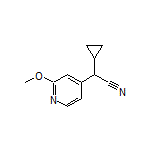 2-Cyclopropyl-2-(2-methoxypyridin-4-yl)acetonitrile