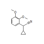 2-Cyclopropyl-2-(2,3-dimethoxyphenyl)acetonitrile