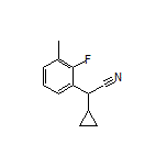 2-Cyclopropyl-2-(2-fluoro-3-methylphenyl)acetonitrile