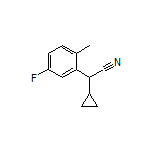 2-Cyclopropyl-2-(5-fluoro-2-methylphenyl)acetonitrile