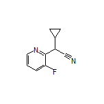 2-Cyclopropyl-2-(3-fluoropyridin-2-yl)acetonitrile