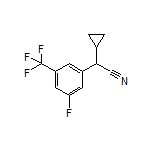 2-Cyclopropyl-2-[3-fluoro-5-(trifluoromethyl)phenyl]acetonitrile