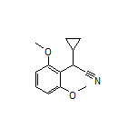 2-Cyclopropyl-2-(2,6-dimethoxyphenyl)acetonitrile