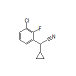 2-(3-Chloro-2-fluorophenyl)-2-cyclopropylacetonitrile