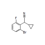 2-(2-Bromo-6-fluorophenyl)-2-cyclopropylacetonitrile